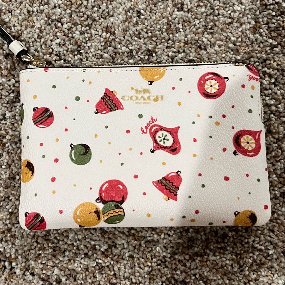 Brand New Ornament Coach Clutch